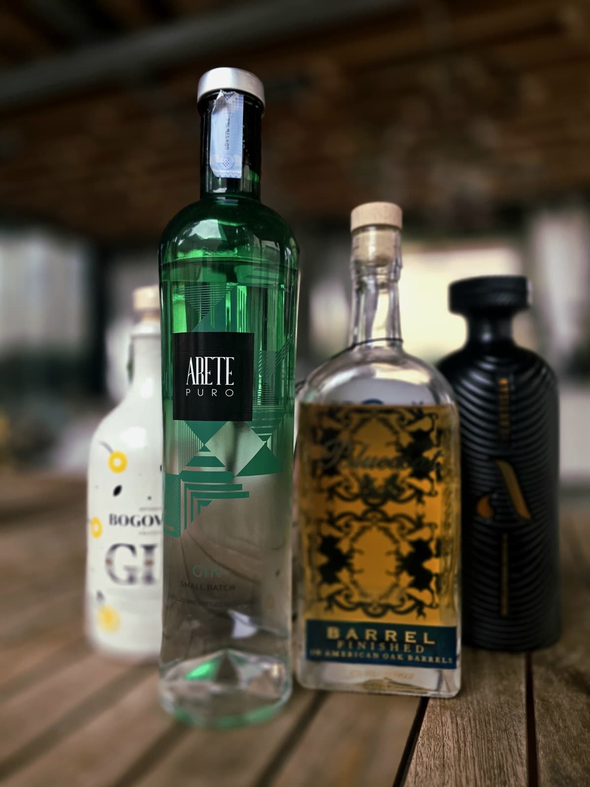 Selezione di gin premium da Hedonist